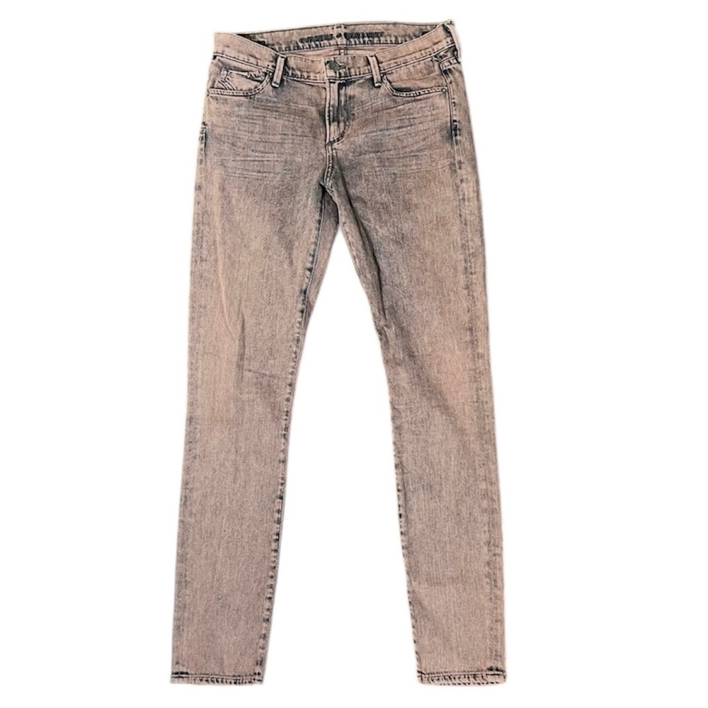 CITIZENS OF HUMANITY Avedon Low Rise Skinny Leg Mauve Distressed Jeans Size 28